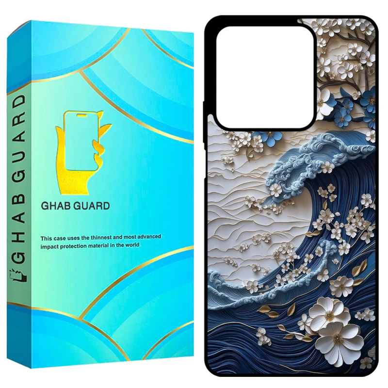 کاور قاب گارد طرح گل مدل GCHPN134 مناسب برای گوشی موبایل شیائومی Redmi Note 13 4G
