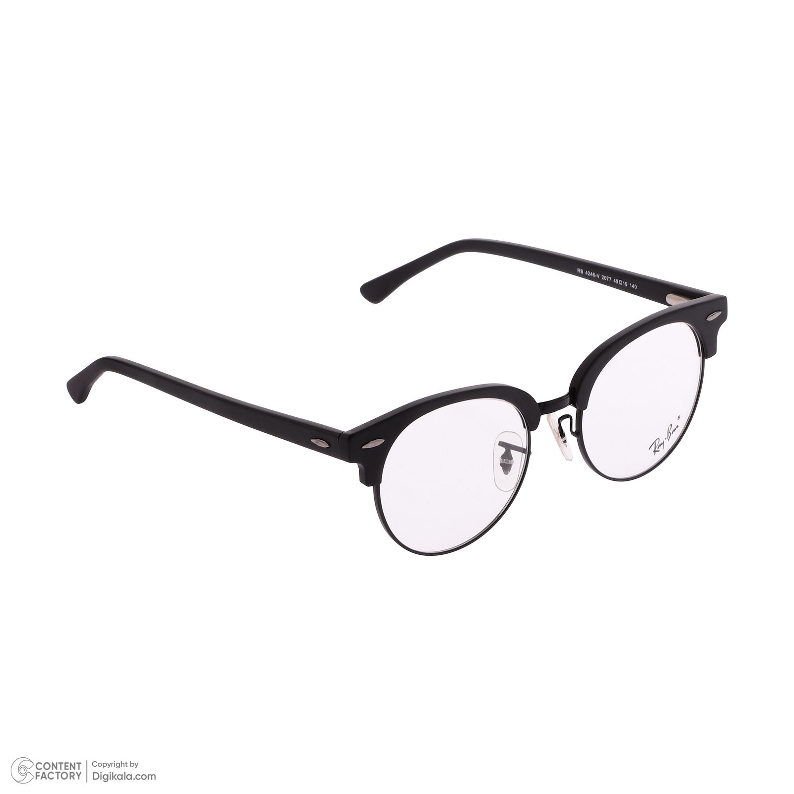 فریم عینک طبی کلاب مستر (Clubmaster) ری بن مدل 0RB4246-V-2077 مناسب برای صورت مستطیل، مربع، مثلث و بیضی -  - 5