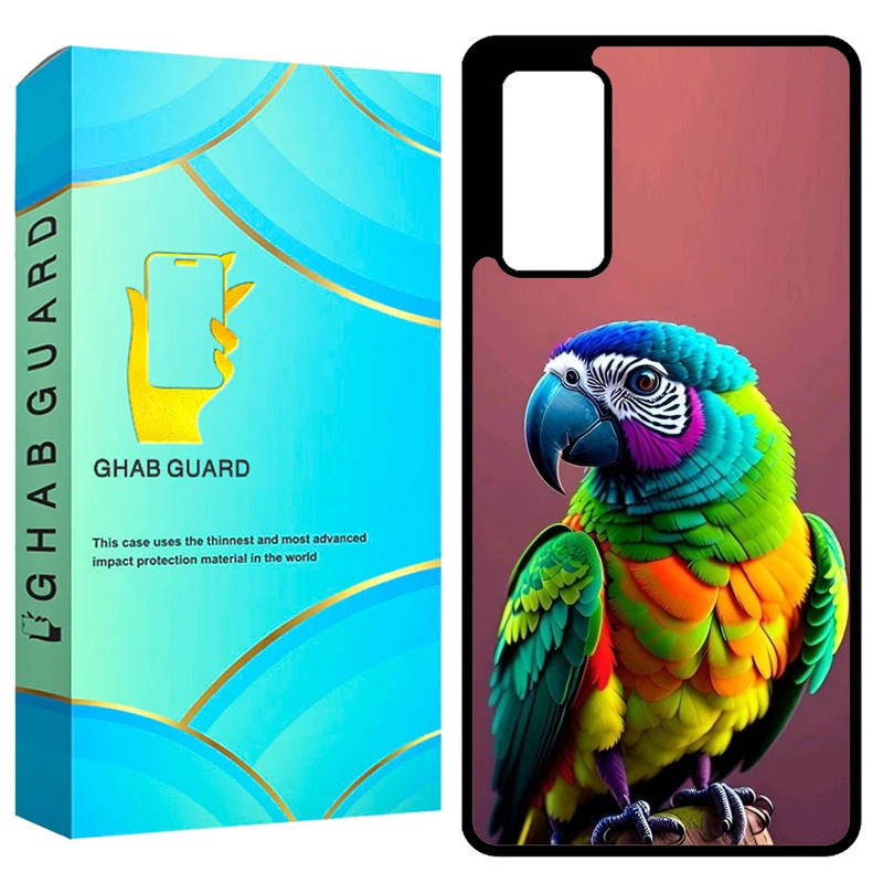 کاور قاب گارد طرح طوطی مدل GCHPS20F مناسب برای گوشی موبایل سامسونگ Galaxy S20 FE 4G / S20 FE 5G / S20 FE 2022