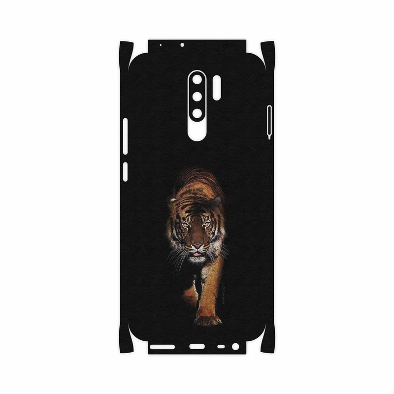 برچسب پوششی ماهوت مدل Wild Tiger-FullSkin مناسب برای گوشی موبایل شیائومی Redmi 9