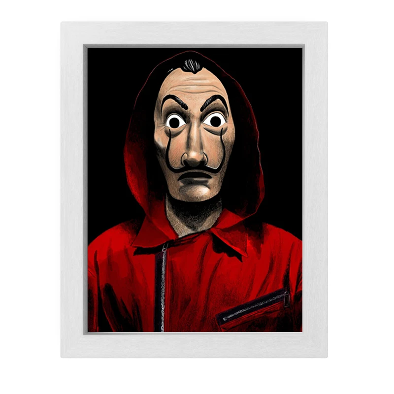 تابلو طرح سریال سرقت پول مدل money heist