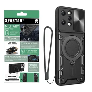 Spartan Magnet Ring Strap Cover for Xiaomi Redmi 12 4G / Redmi12