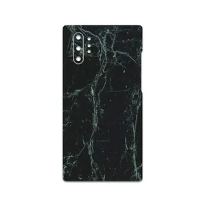 MAHOOT  Graphite-Green-Marble Cover Sticker for Samsung Galaxy Note 10 Plus