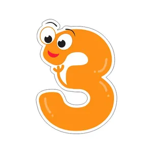 استند تولد طرح عدد سه 3 کد 14566