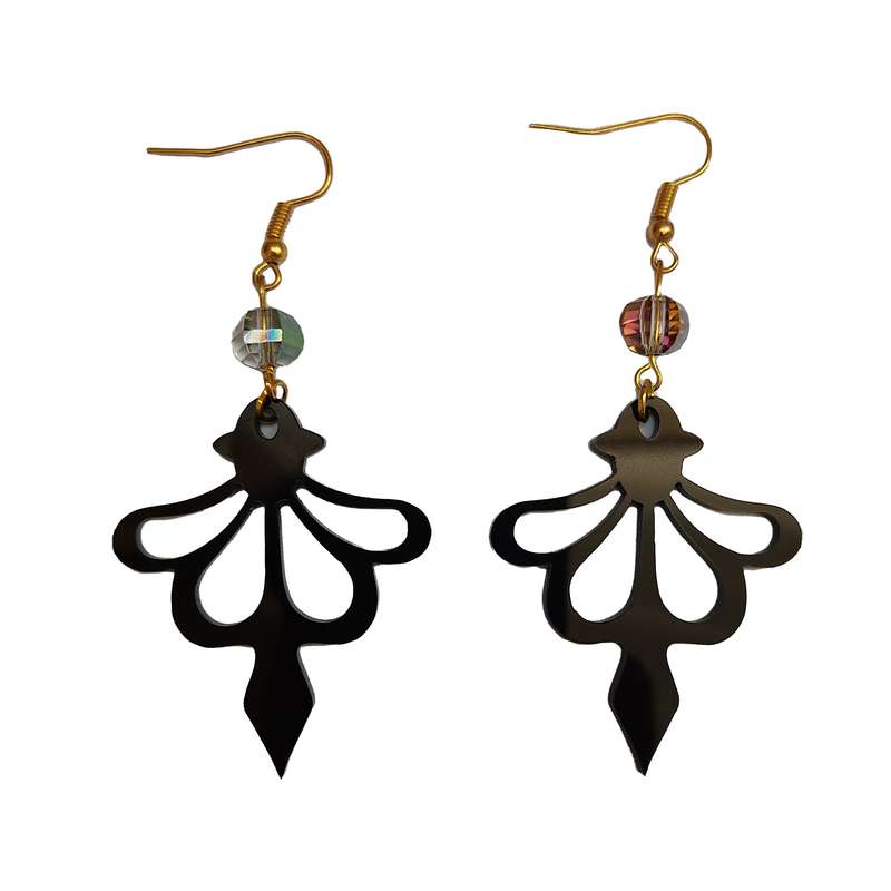 گوشواره دخترانه مدل باله