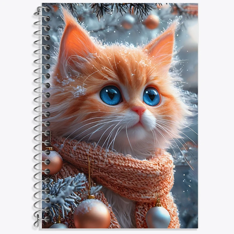 دفتر نت موسیقی 50 برگ خندالو طرح گربه بامزه کد F8146