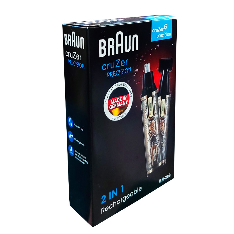 موزن گوش و بینی و خط زن مدل BR-209