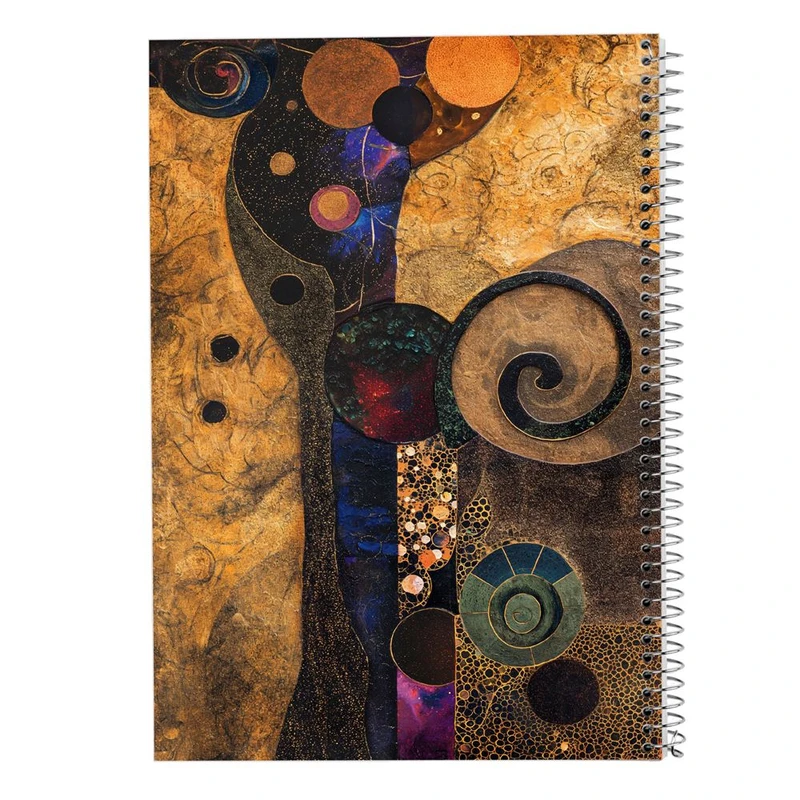 دفتر شطرنجی 50 برگ مدوپد طرح اشکال فانتزی کد DF16058