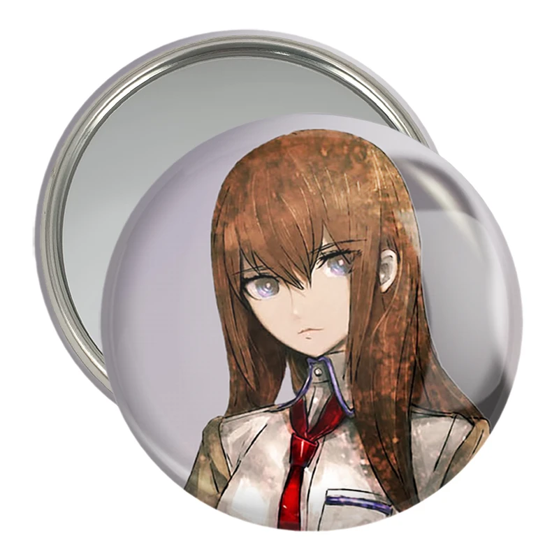 آینه جیبی خندالو مدل کوریسو ماکیسه انیمه اشتاینز گیت  کد 17476
