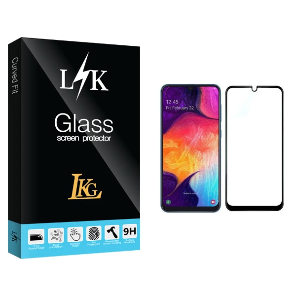 محافظ صفحه نمایش ال کا جی مدل LK Glass مناسب برای گوشی موبایل سامسونگ Galaxy A10