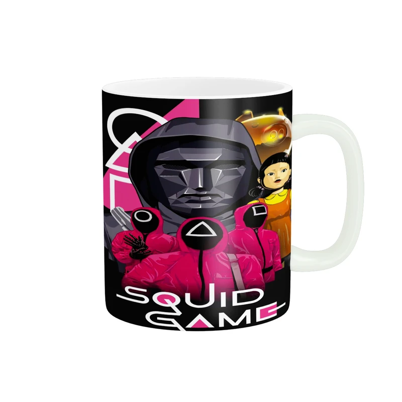 ماگ پادآفرین مدل بازی مرکب طرح اسکویید گیم کد p9237