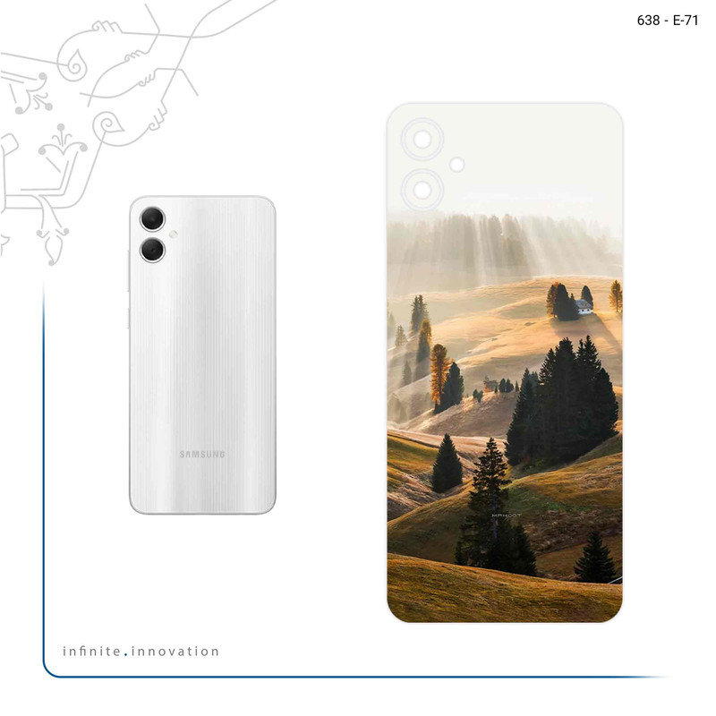 برچسب پوششی ماهوت مدل Foggy Plain مناسب برای گوشی موبایل سامسونگ Galaxy A05