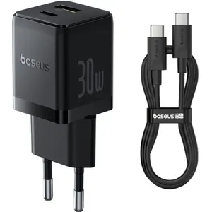 شارژر دیواری 30 وات بیسوس مدل Palm 30W  به همراه کابل USB-C