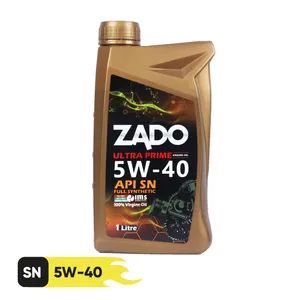  روغن موتور خودرو زادو مدل SAE 5W40-SN حجم 1 لیتر