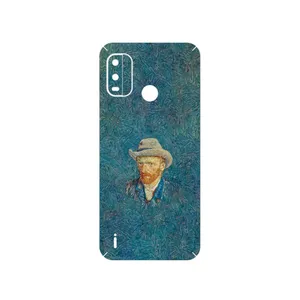 MAHOOT Self portrait with a gray felt hat Cover Sticker for Nokia G11 Plus