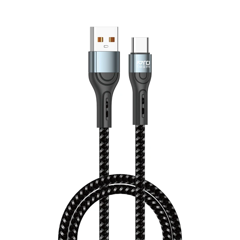 کابل تبدیل USB به USB-C پروتیم مدل PRO-101 طول 1 متر