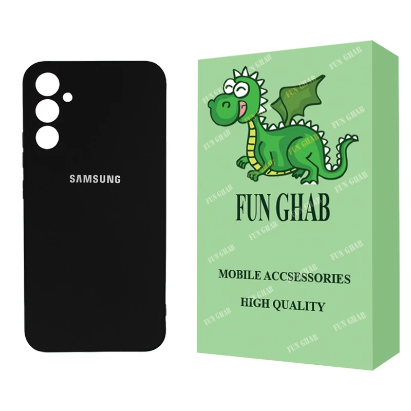 کاور فان قاب مدل سیلیکونی مناسب برای گوشی موبایل سامسونگ Galaxy A34