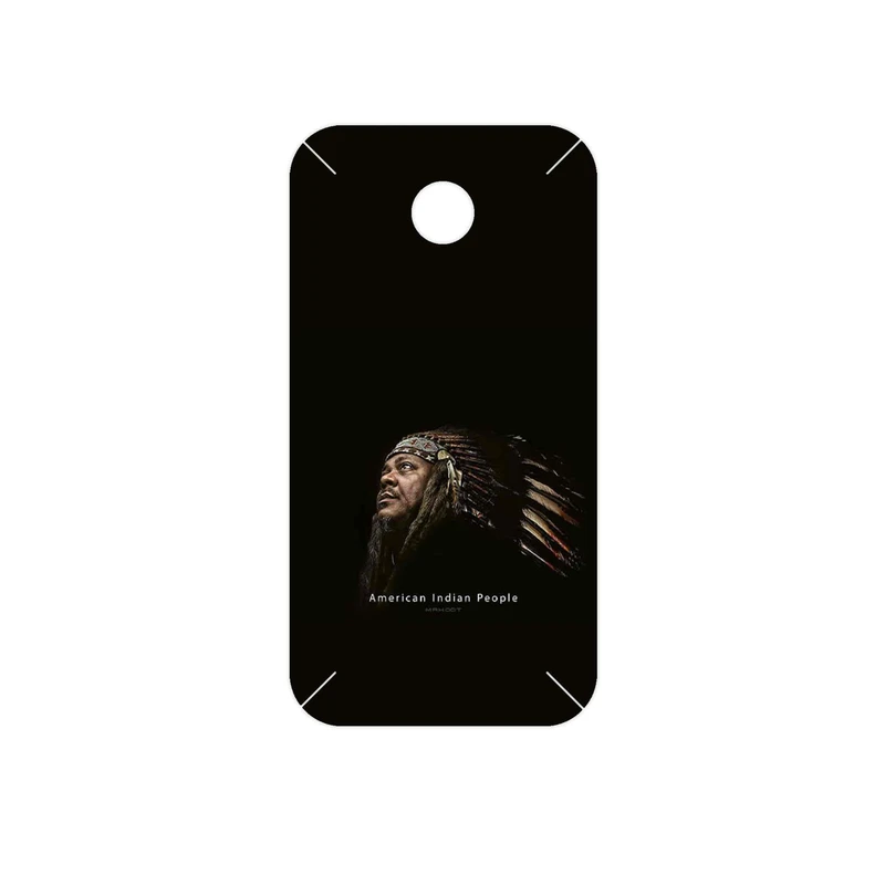 برچسب پوششی ماهوت مدل Portrait of an Indian Man مناسب برای گوشی موبایل هوآوی Ascend Y330