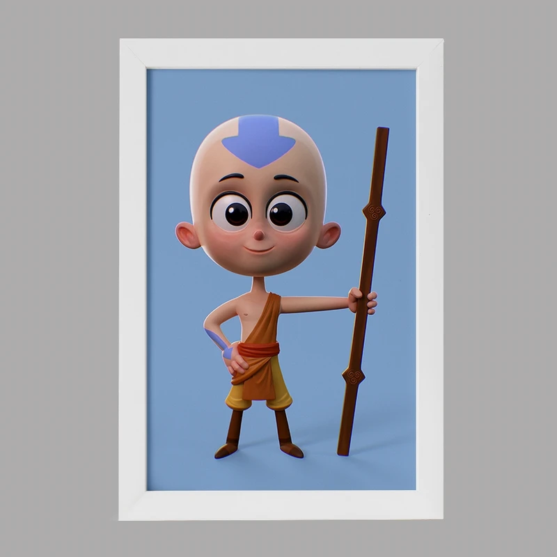 تابلو خندالو مدل انیمه آواتار (Avatar) کد F809