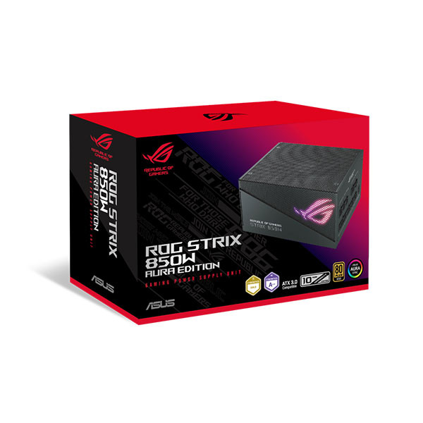 منبع تغذیه کامپیوتر ایسوس مدل ROG STRIX 850W Aura Edition