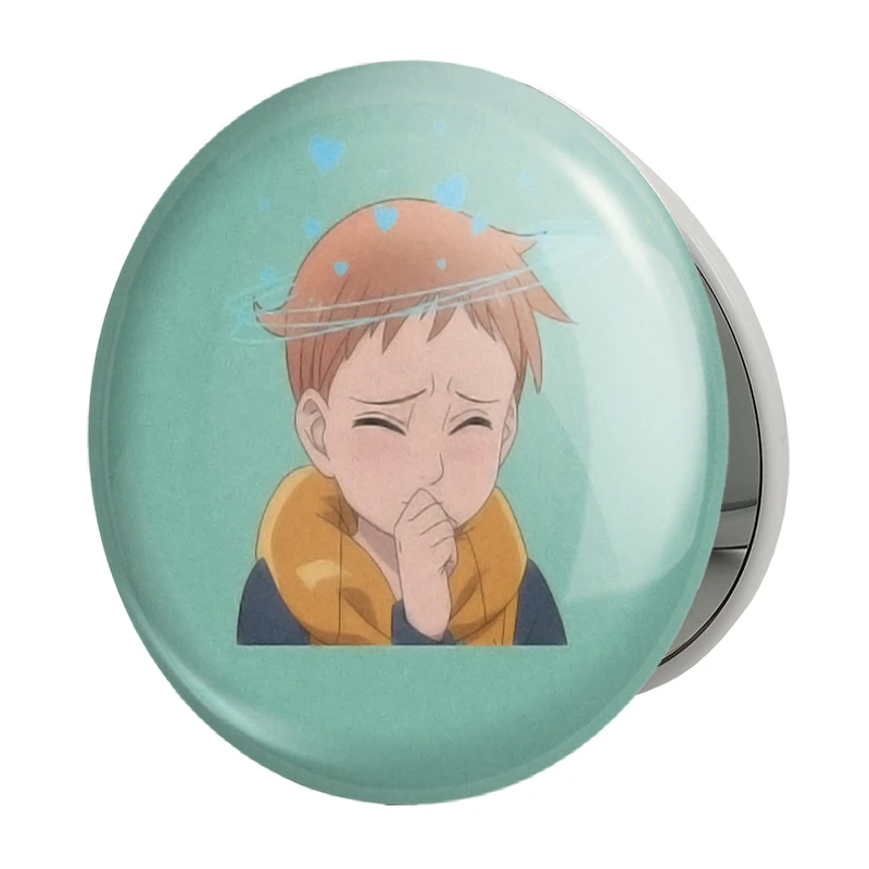 آینه جیبی خندالو طرح کینگ انیمه هفت گناه کبیره مدل تاشو کد 17543 