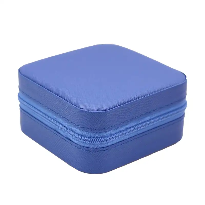 جعبه جواهرات مدل کوچک مربعی چرمی