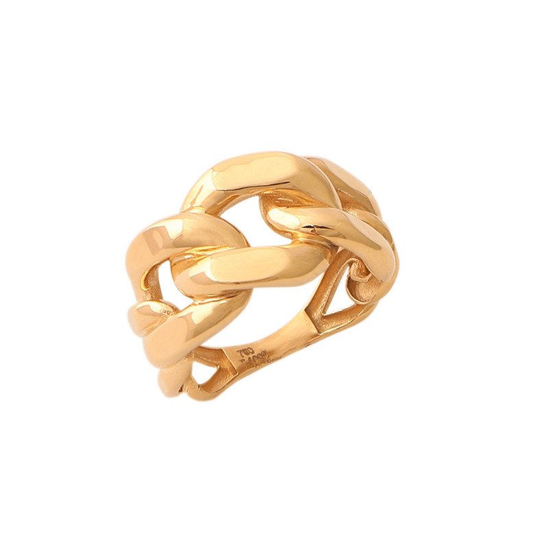 انگشتر طلا 18 عیار زنانه هور گالری مدل Acr555