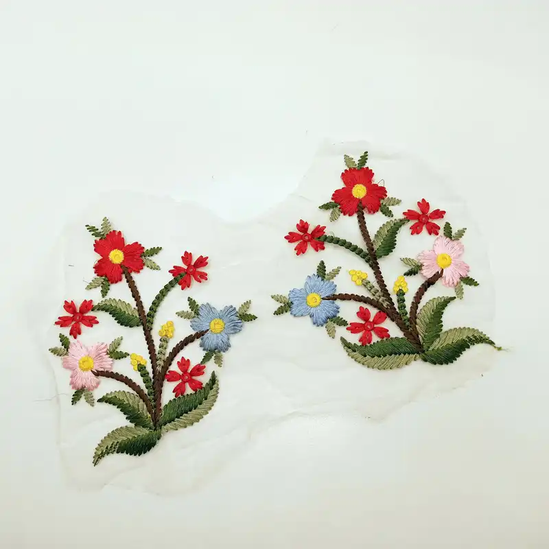 استیکر پارچه و لباس مدل تکه دوزی گلدوزی 177