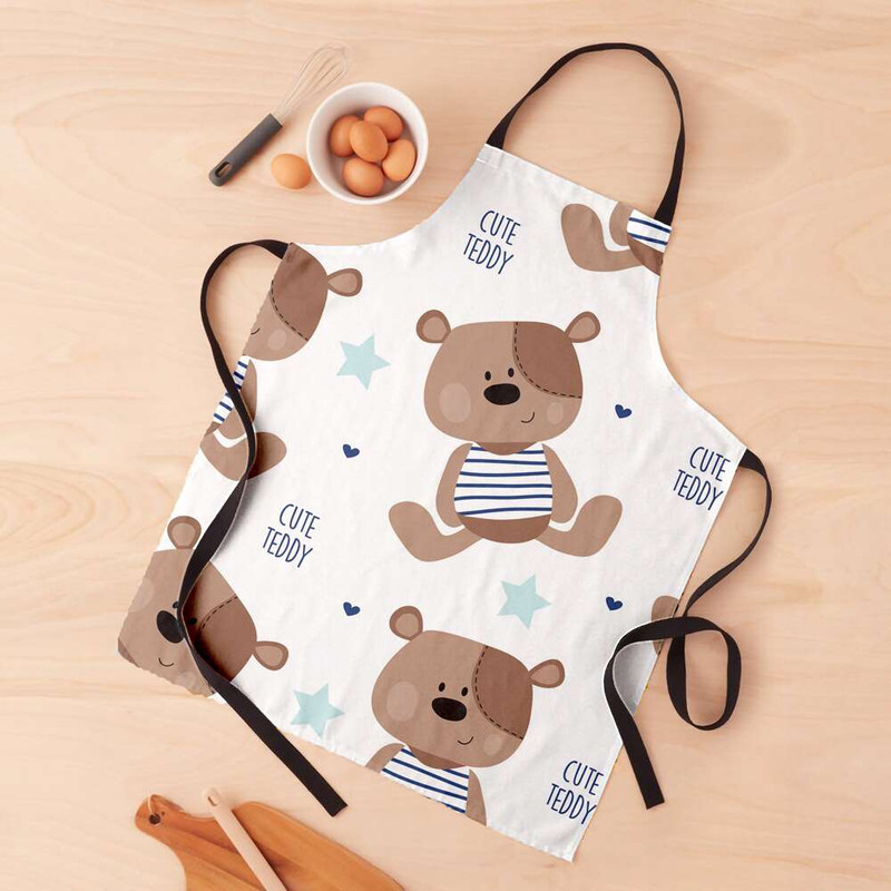 پیش بند آشپزخانه مدوپد طرح خرس تدی مدل PAT00164