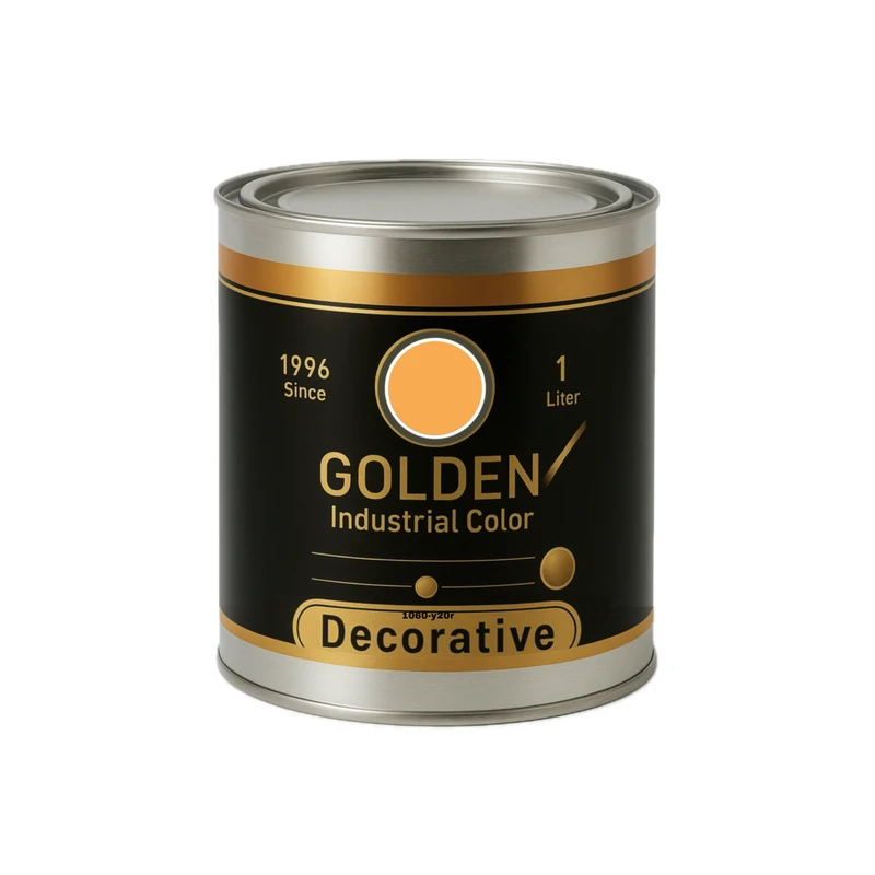 رنگ زرد پرتغالی مات پلی اورتان دو جزئی تات کد 1060-y20r حجم 1 لیتر