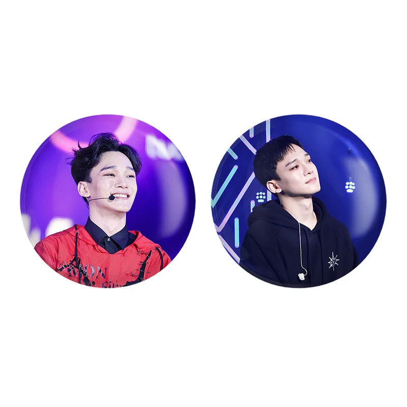 مگنت خندالو طرح چن گروه اکسو EXO کد 1335013358 مجموعه 2 عددی