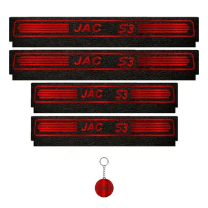 برچسب پارکابی خودرو لندمون کد LM052 MR مناسب برای جک S3 مجموعه 4 عددی به همراه جا کلیدی