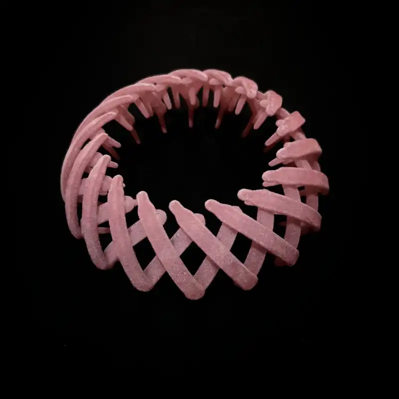 کلیپس مو زنانه مدل چنگکی جادویی مخملی