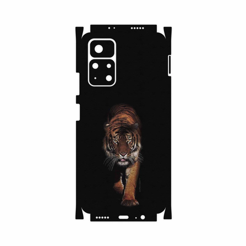 برچسب پوششی ماهوت مدل Wild-Tiger-FullSkin مناسب برای گوشی موبایل شیائومی Poco M4 Pro 5G
