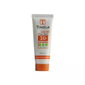 کرم ضد آفتاب بدون رنگ SPF 30 تینولا مدل Tino Sun ‌مناسب پوست‌های چرب و مختلط حجم 40 میلی‌لیتر