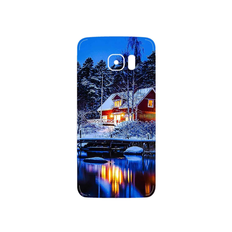 برچسب پوششی ماهوت مدل Winter Season مناسب برای گوشی موبایل سامسونگ Galaxy S7 Edge