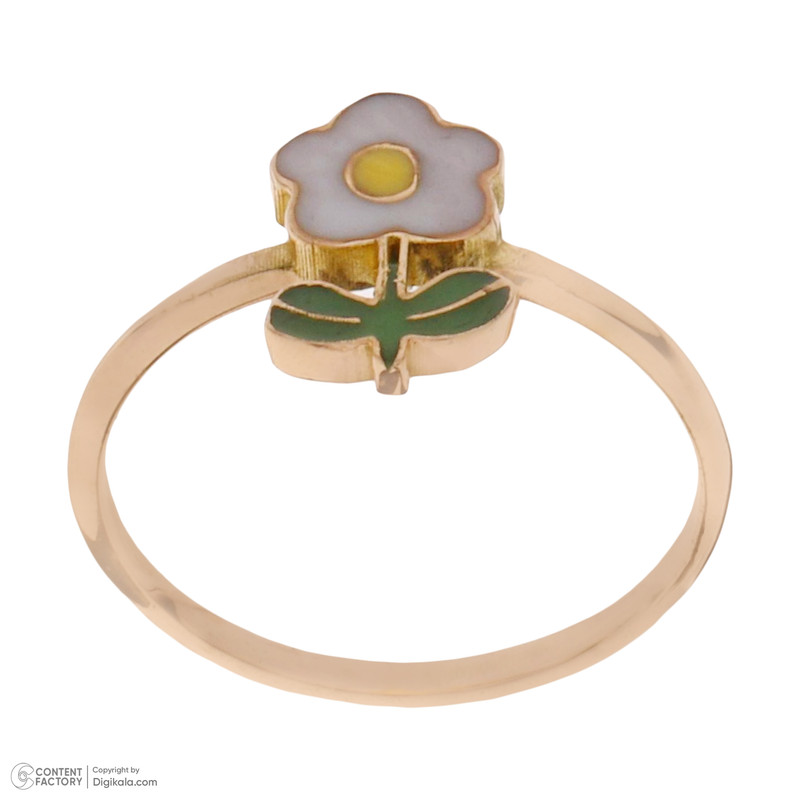 انگشتر طلا 18 عیار دخترانه میو گلد مدل R1393-45 انگشتر طلا 18 عیار دخترانه میو گلد مدل R1393-45