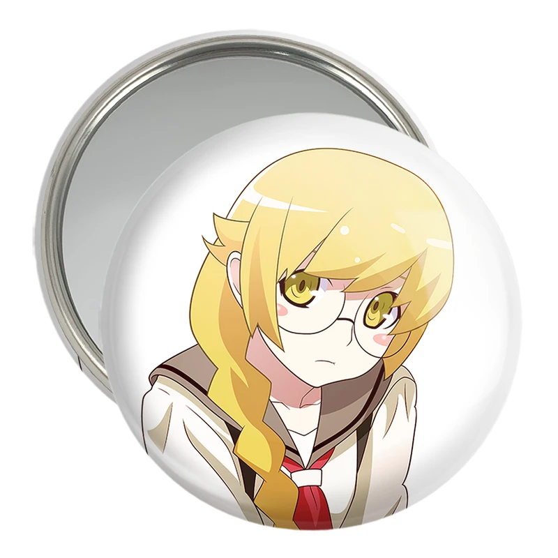 آینه جیبی خندالو مدل شینوبو اوشینو انیمه مونوگاتاری  کد 16170