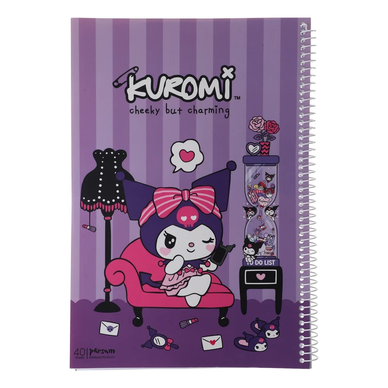 دفتر مشق 40 برگ پارسام مدل کرومی