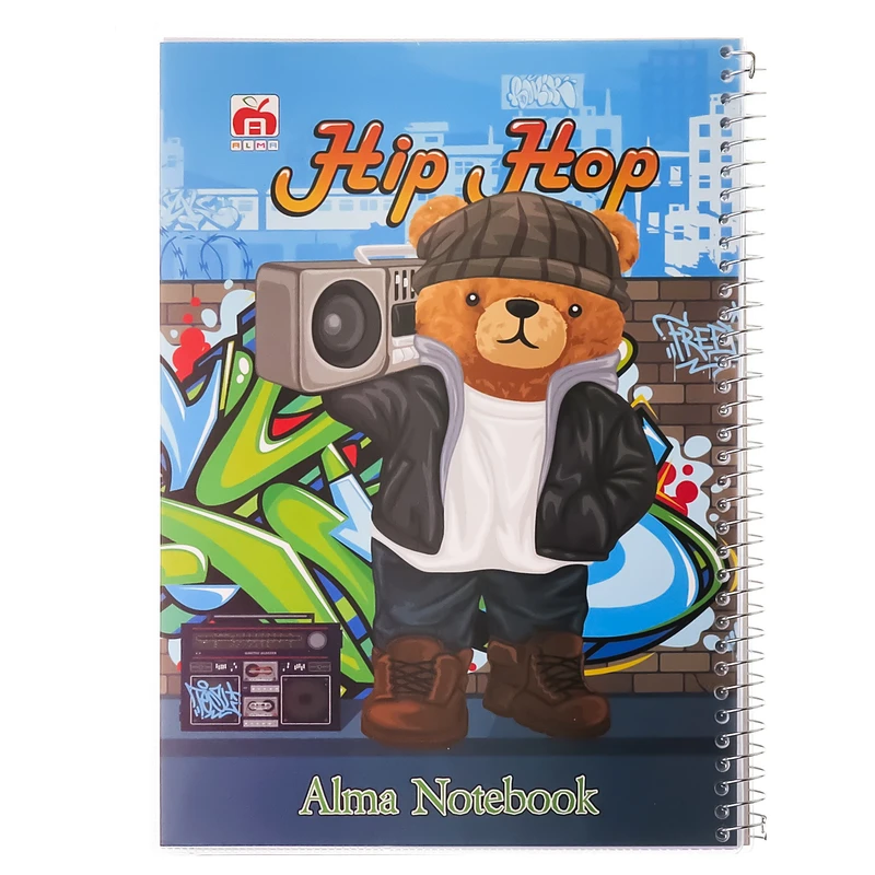 دفتر مشق 80 برگ نهال طرح تدی کد 0213