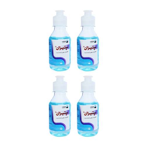 محلول ضدعفونی کننده بهوزان مدل ceptizan-83 حجم 120میلی لیتر بسته 4 عددی