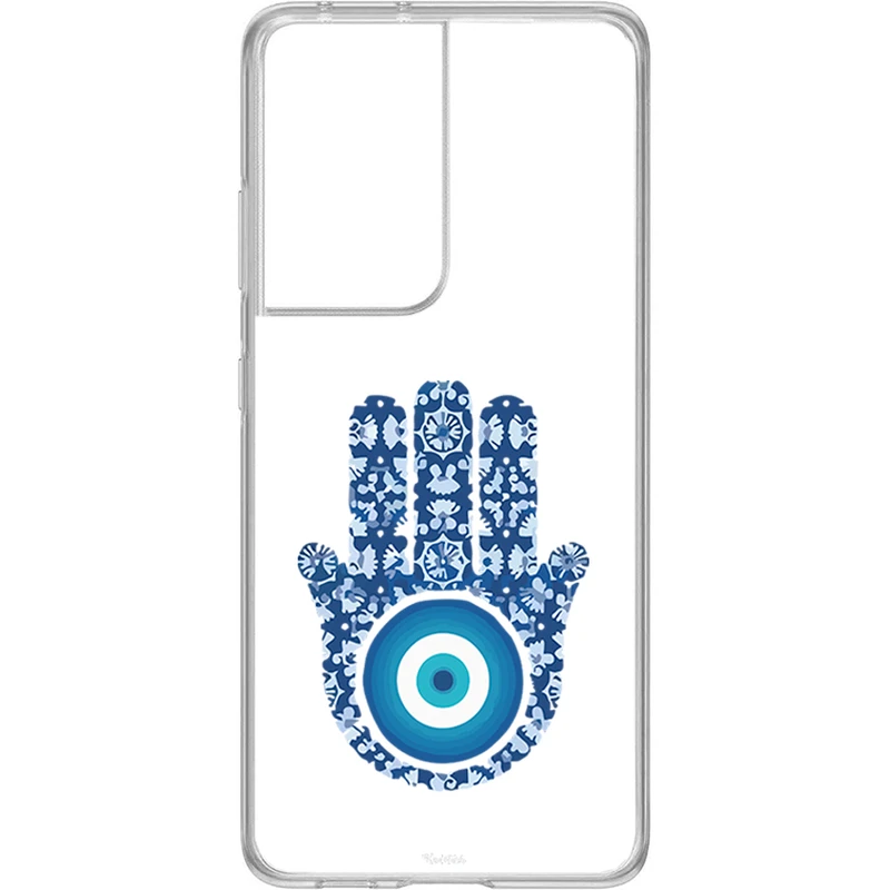 کاور طرح Evil Eye مناسب برای گوشی موبایل سامسونگ Galaxy S21 Ultra