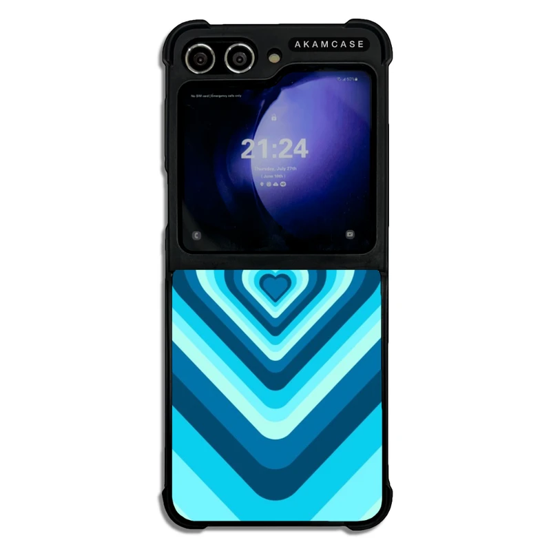 کاور آکام مدل AMCWSGZFLIP5-HEART12 مناسب برای گوشی موبایل سامسونگ Galaxy Z Flip 5