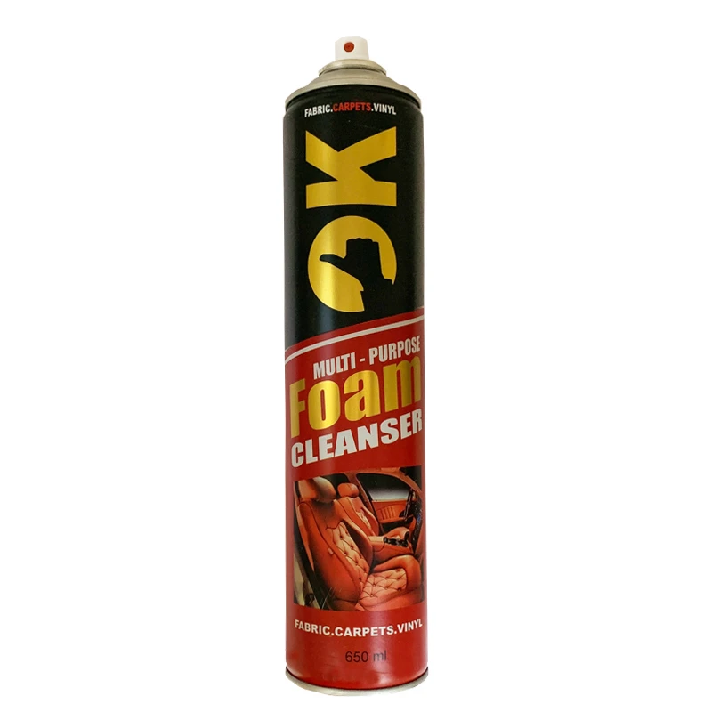 اسپری فوم تمیز کننده اوکی مدل Fabric حجم 650 میلی لیتر