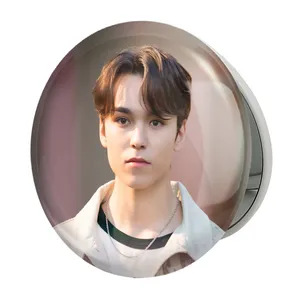 آینه جیبی خندالو طرح ورنون گروه سونتین Seventeen مدل تاشو کد 21514 