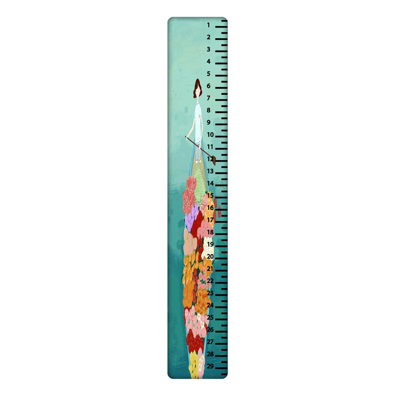 خط کش 30 سانتی متر طرح دختر کد 715