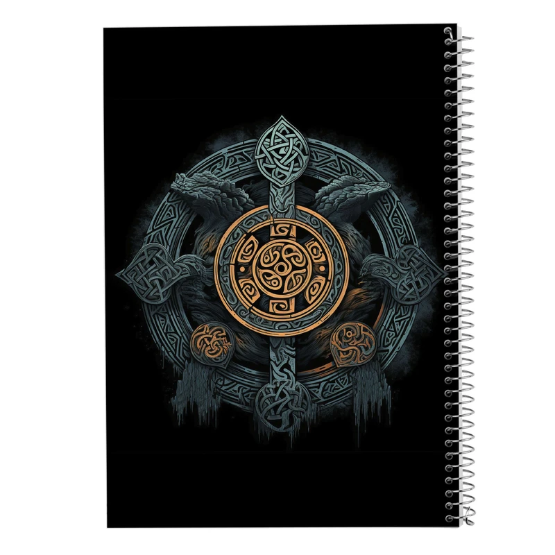 دفتر شطرنجی 50 برگ مدوپد مدل  ارباب حلقه ها The Lord of the Rings کد DF3110