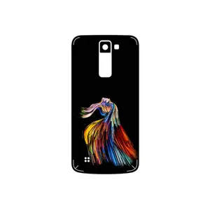 MAHOOT Rainbow Hair Digital Art Cover Sticker for LG K8