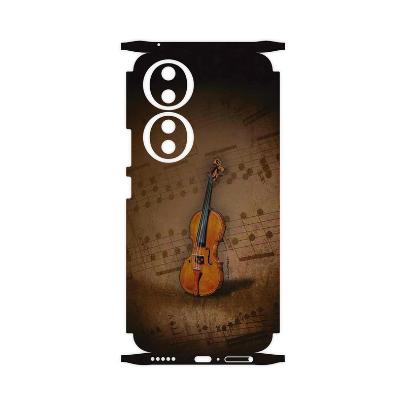 برچسب پوششی ماهوت مدل Violin_Instrument-FullSkin مناسب برای گوشی موبایل آنر 90