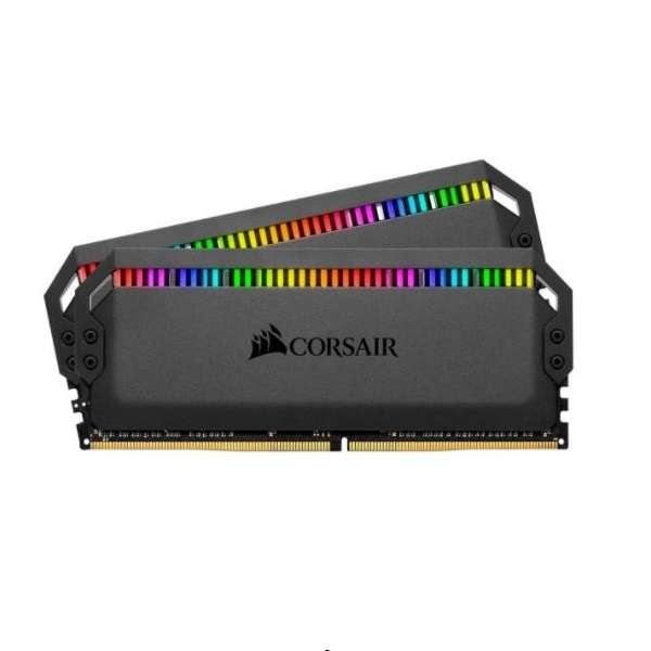 رم دسکتاپ DDR4 دو کاناله 4000 مگاهرتز CL19 کورسیر مدل DOMINATOR PLATINUM RGB ظرفیت 32 گیگابایت